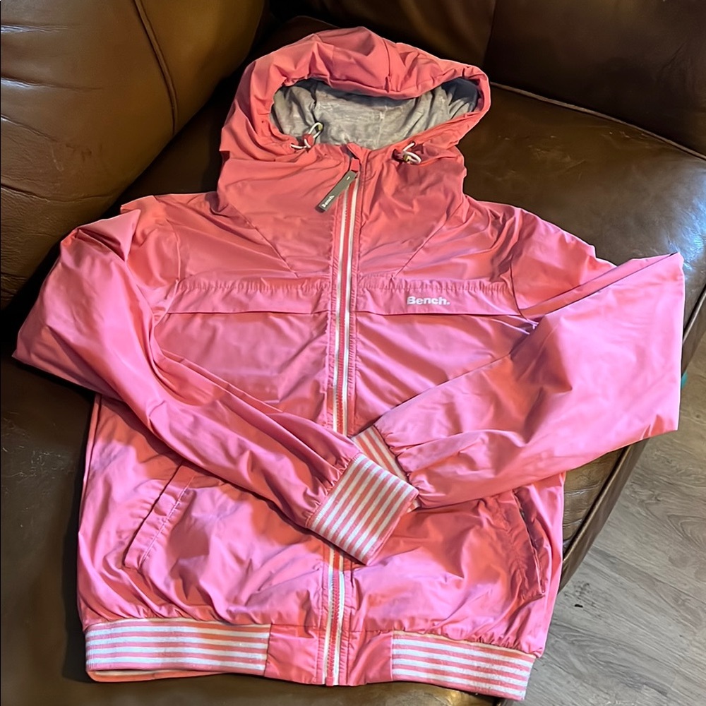 Bench Pink Hooded Jacket
